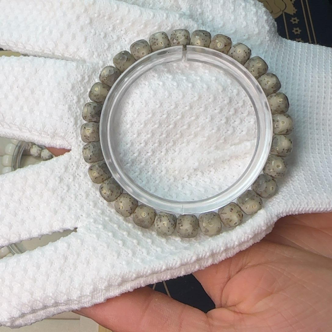 星月菩提手串黑冰无相8