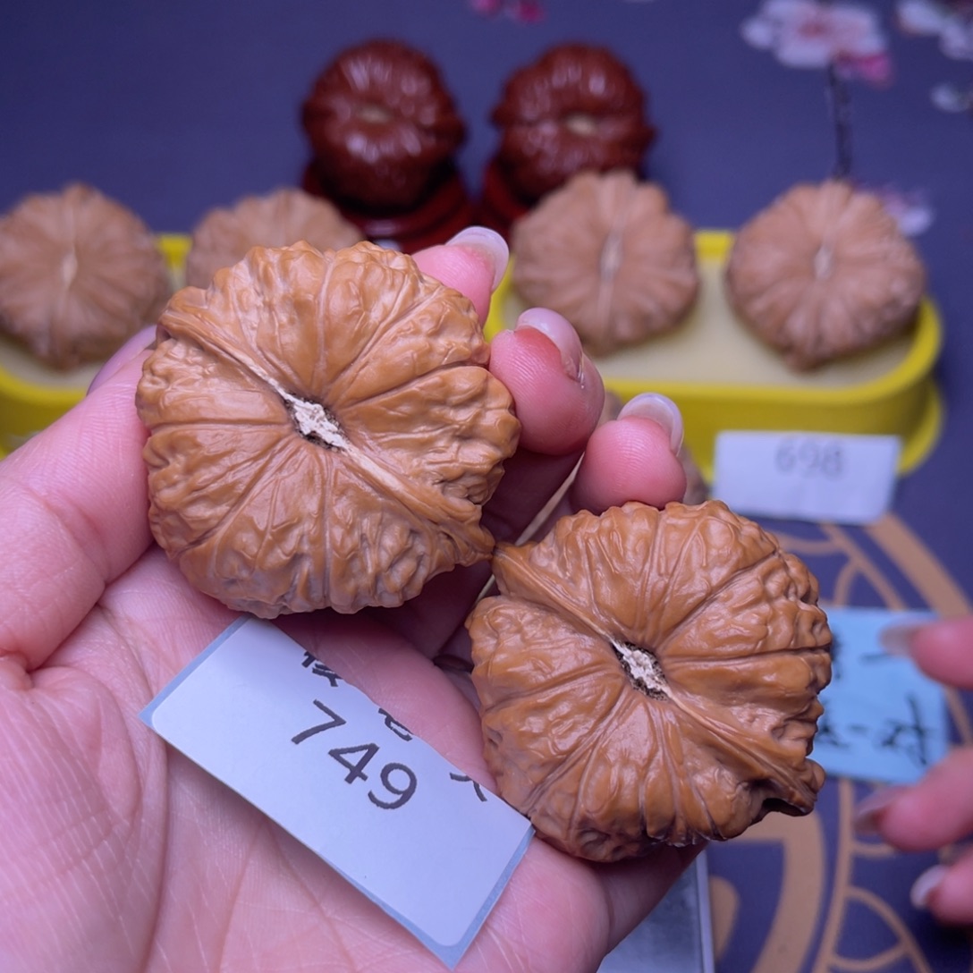 文玩核桃把件南瓜墩 46 749