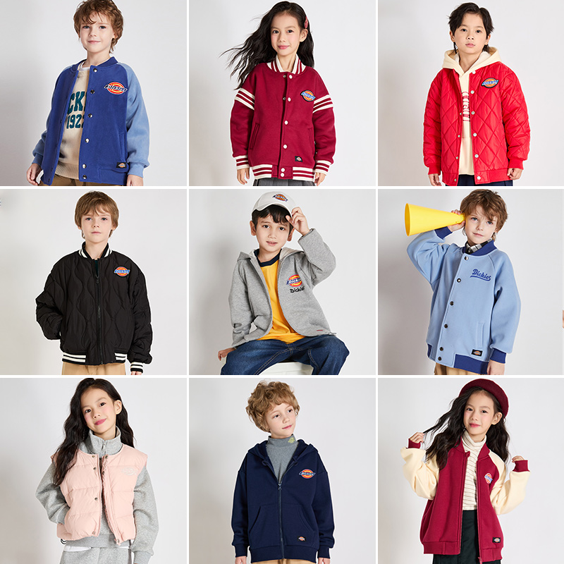 【冬季清仓合集】Dickies童装冬季保暖舒适休闲宽松美式外套