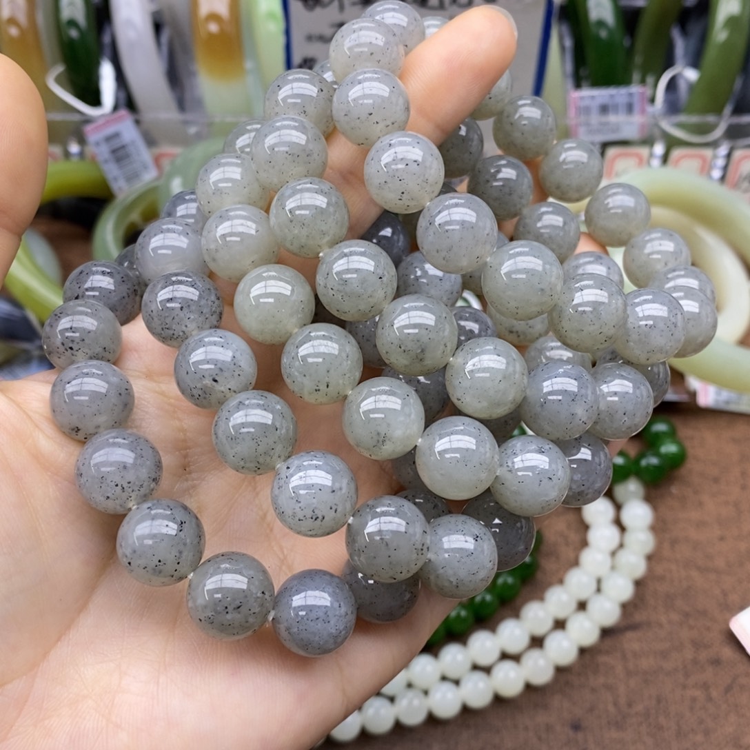 未镶嵌手串和田玉卡12