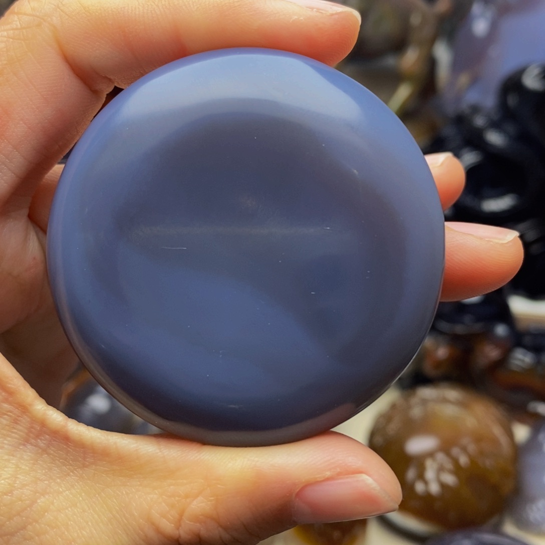 玛瑙/玉髓未镶嵌手把件