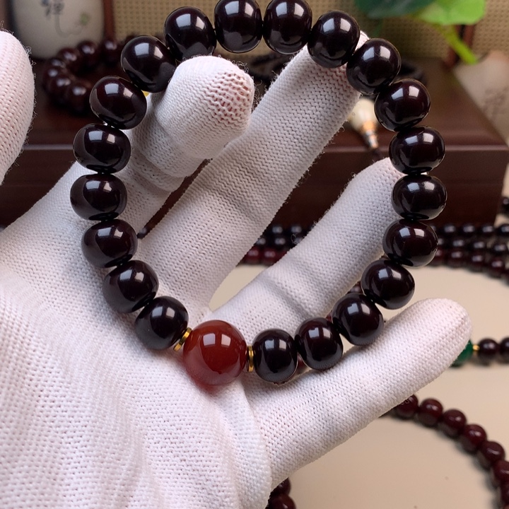 后***来手串猴头核桃猴头手串