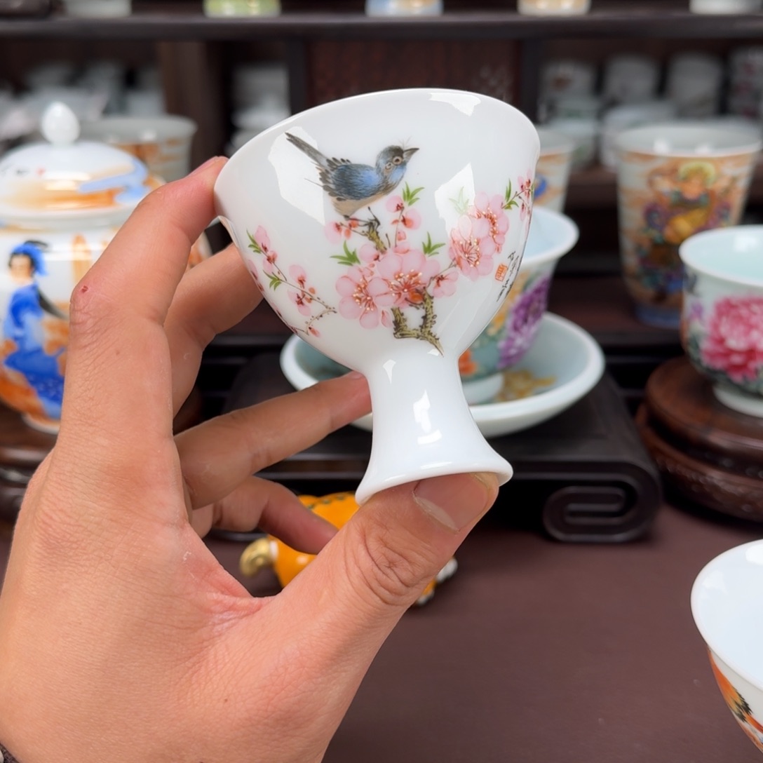 杯景德镇陶瓷艺术家作品欣赏