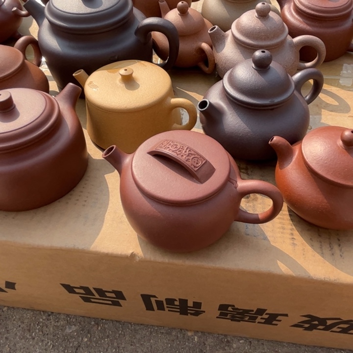 谈***生紫砂茶壶底槽青汉瓦180cc