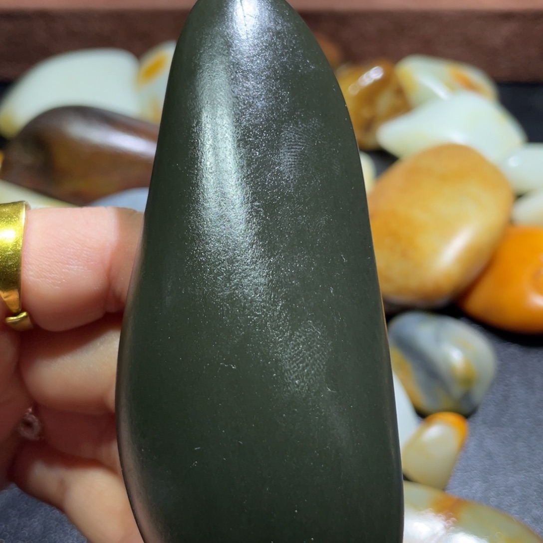 愁***士和田玉（子料）未镶嵌挂件