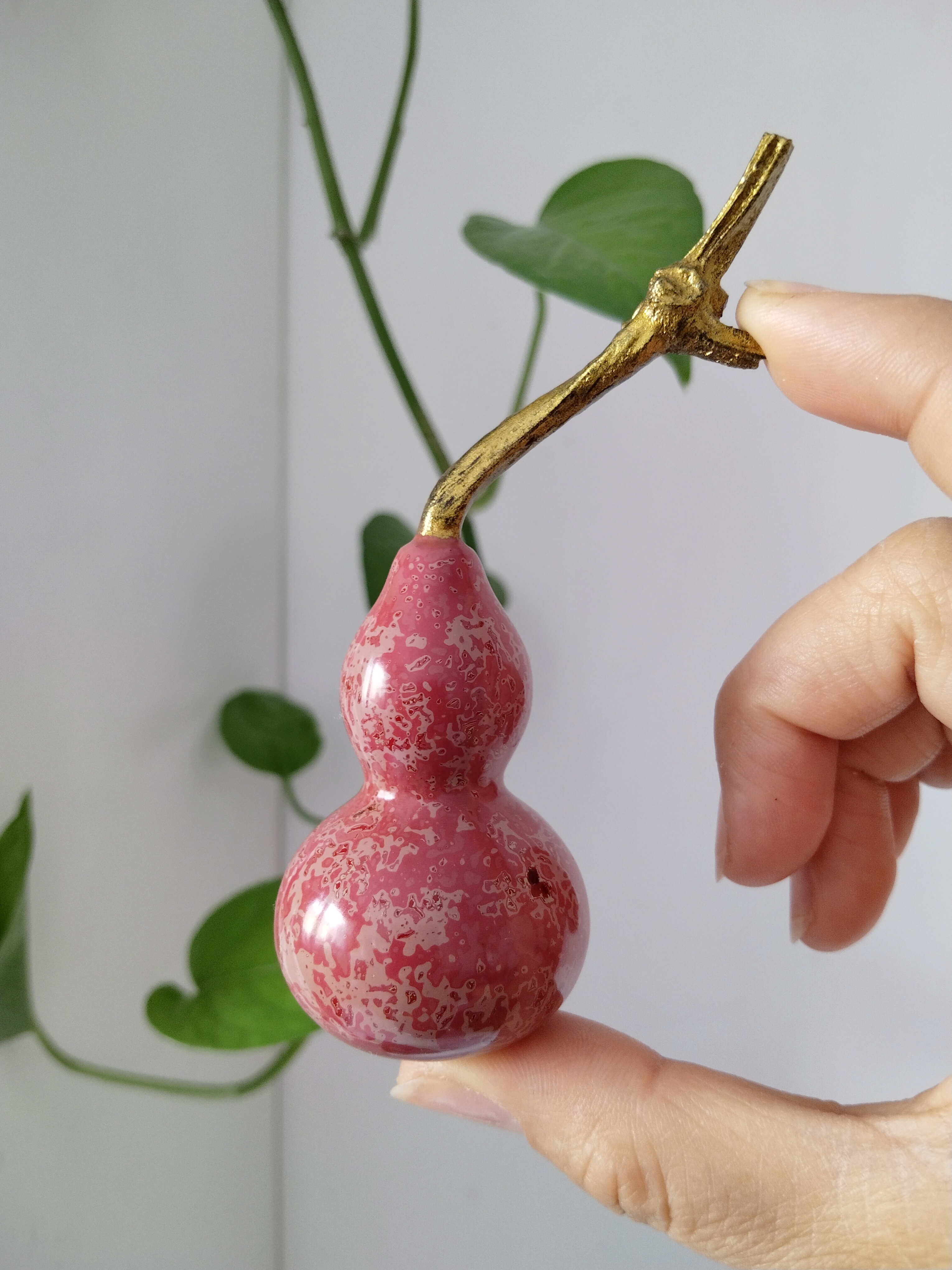 民间特色工艺品，天然大漆葫芦 ，精品犀皮漆葫芦，纯手工制作