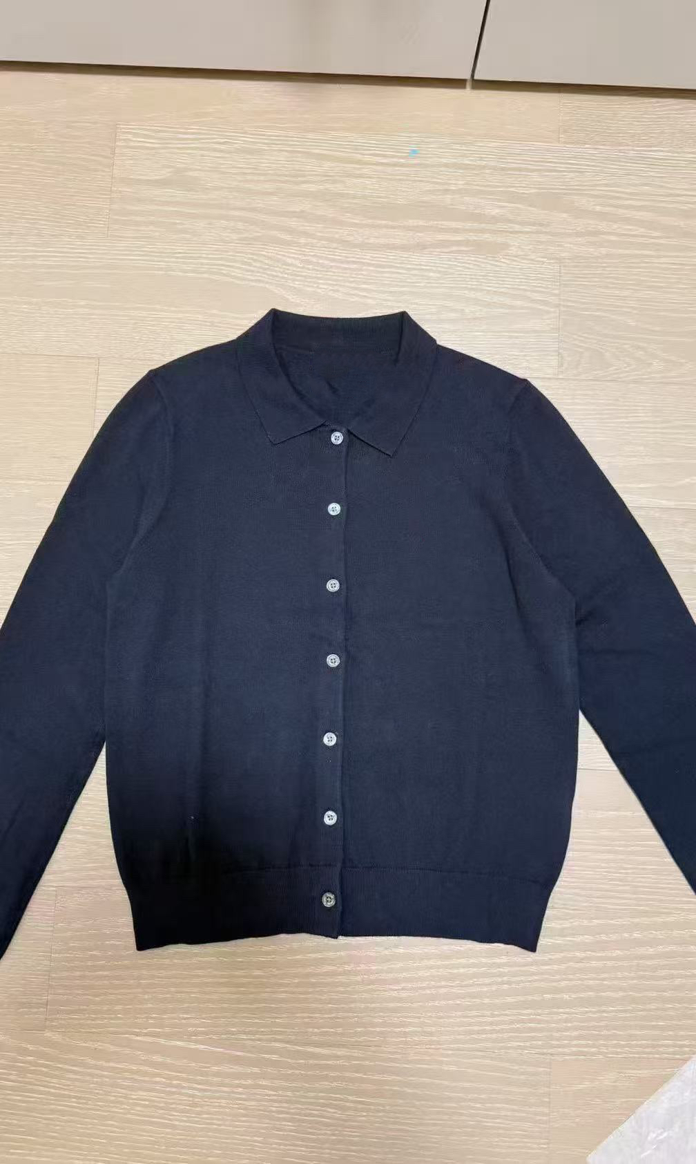  【豆乐专属】拉家亲子针织长袖翻领开衫