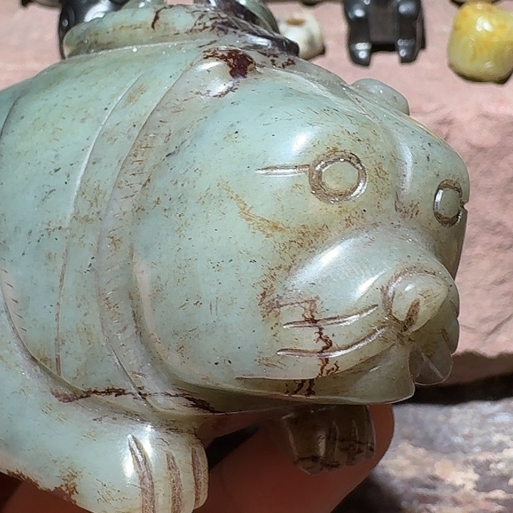 和田玉（糖玉）未镶嵌颈饰用****5