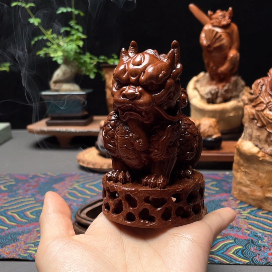 香榧木边*荔枝木香炉