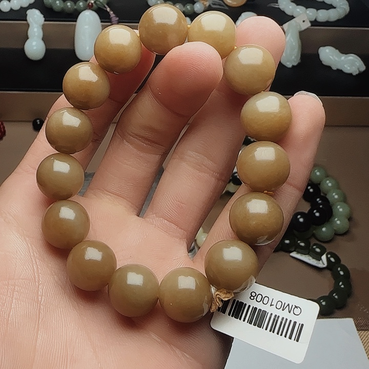 未镶嵌和田玉手链