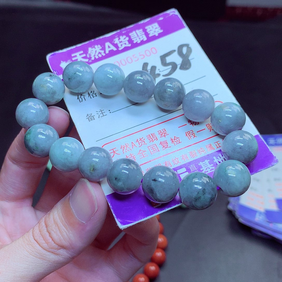 翡翠未镶嵌毛衣链