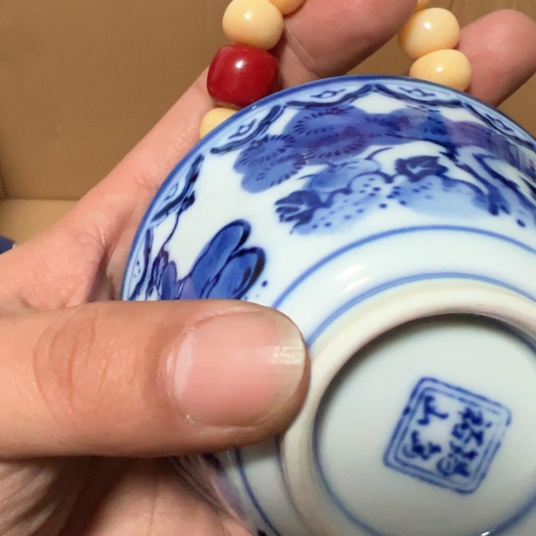 碟大*"瓷器木器工艺摆件