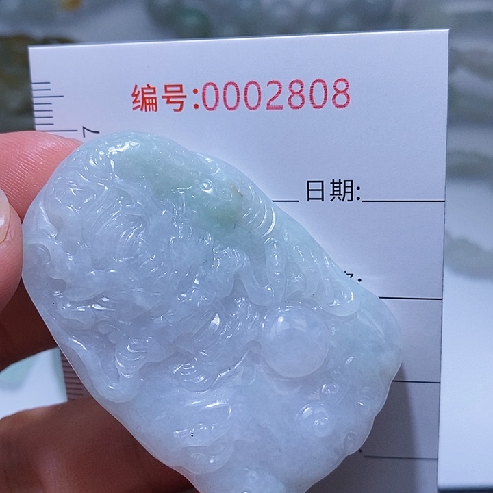 翡翠颈饰未镶嵌一