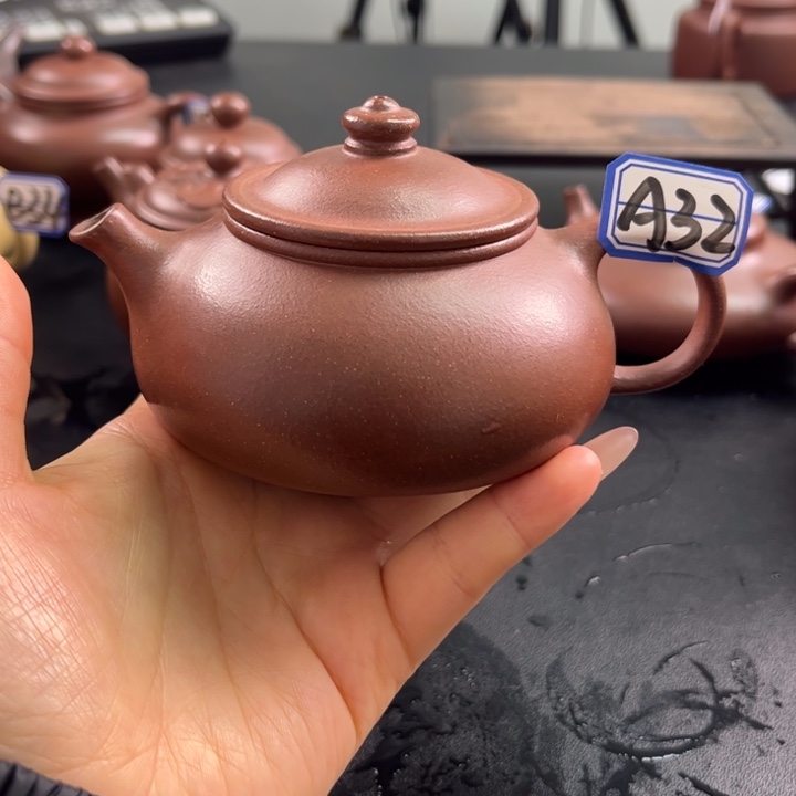紫砂茶壶莹小四紫砂