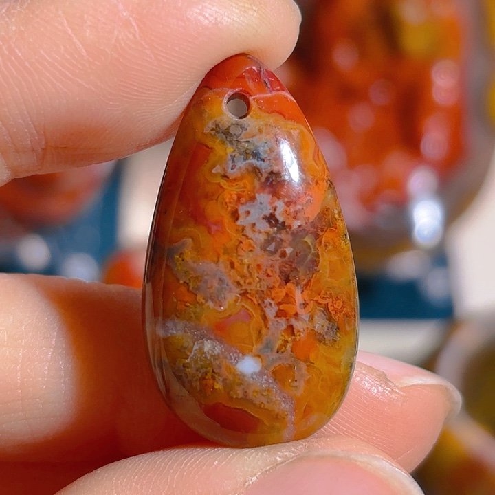 玛瑙/玉髓吊坠(不含链)未镶嵌