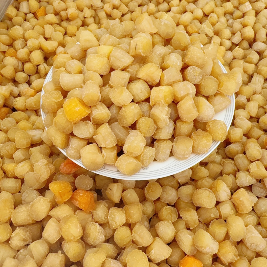 湛江 瑶柱干贝 淡晒中瑶柱 海鲜扇贝干 海产品干贝