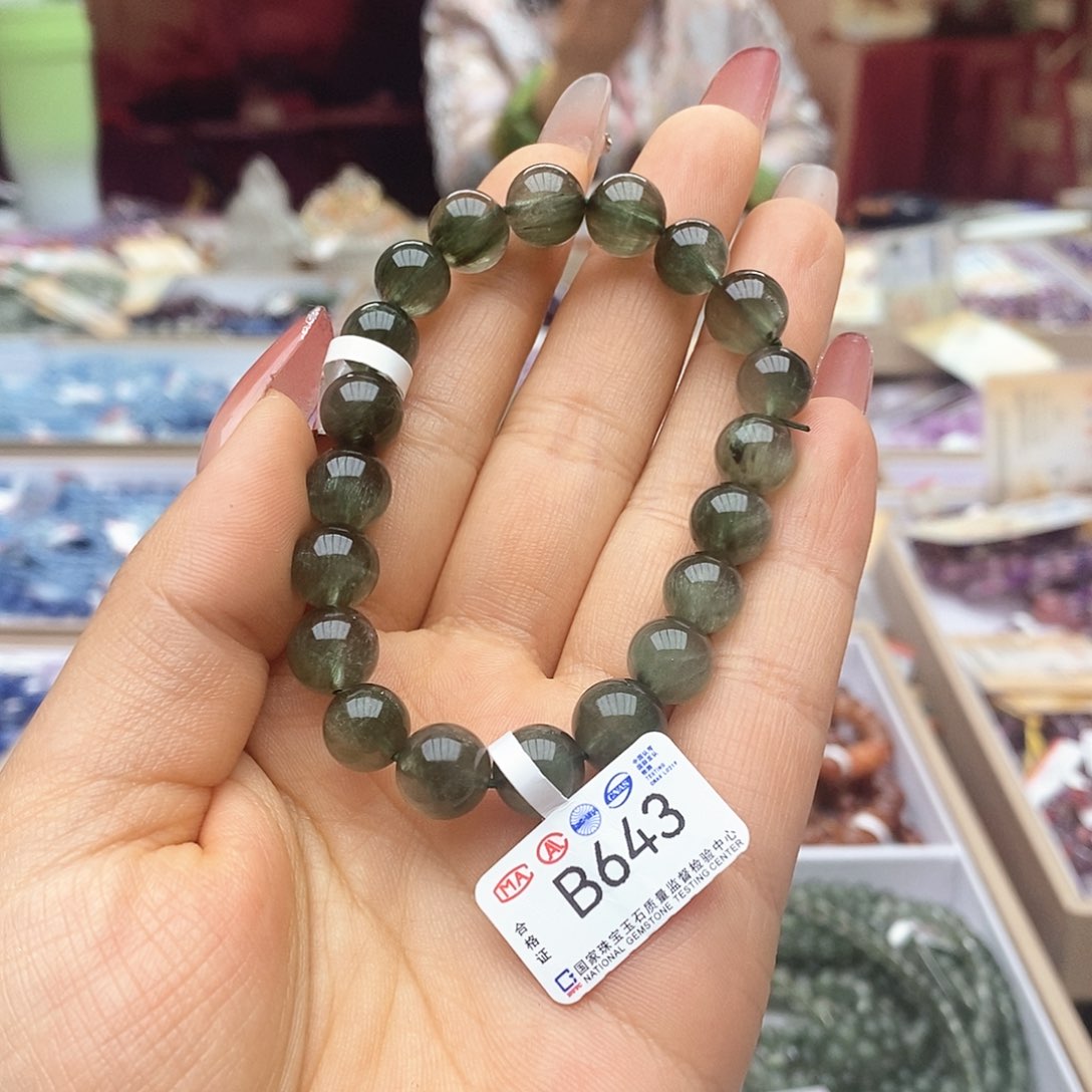 水晶手链未镶嵌B*NB643绿发