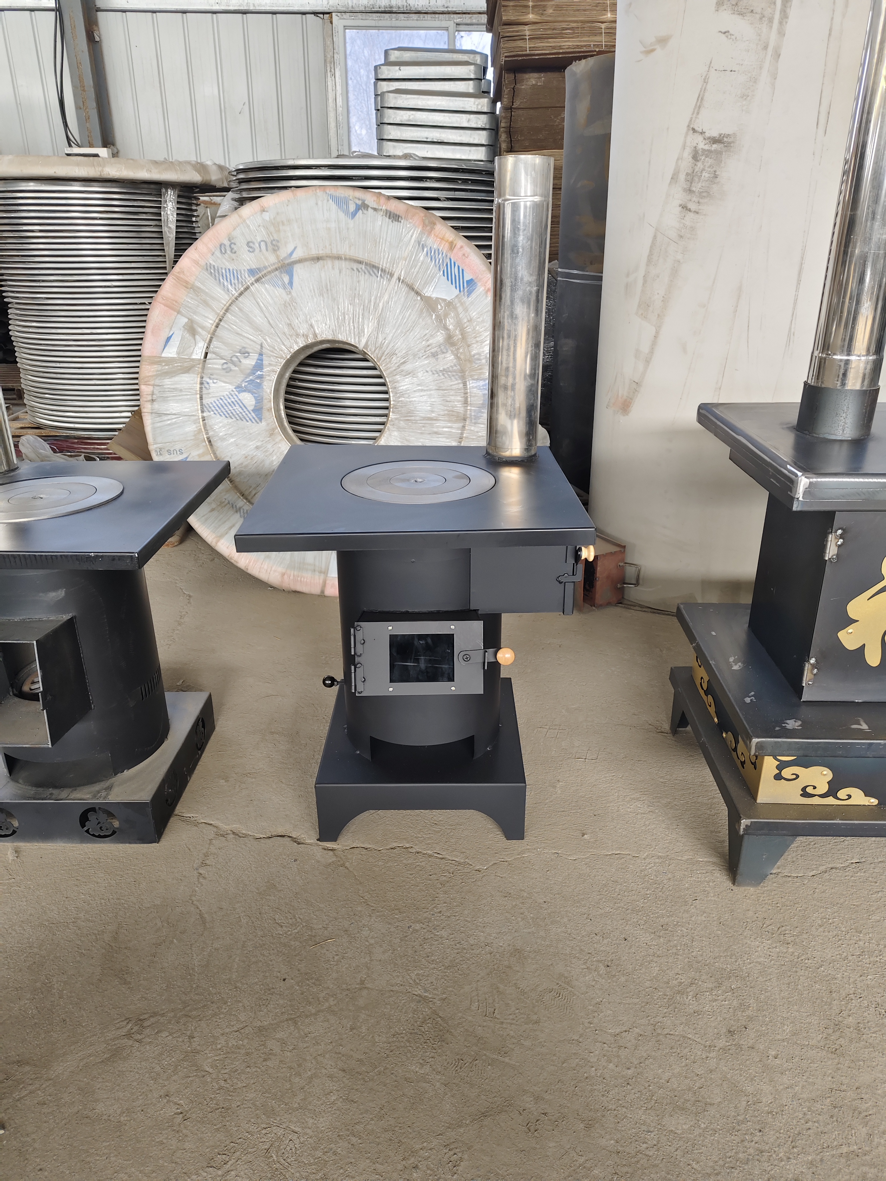 52方面无烟气化炉不挑燃料煤柴两用