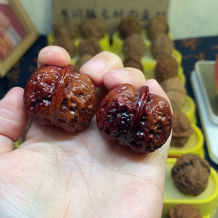 把件文玩核桃10、七彩翻天印37