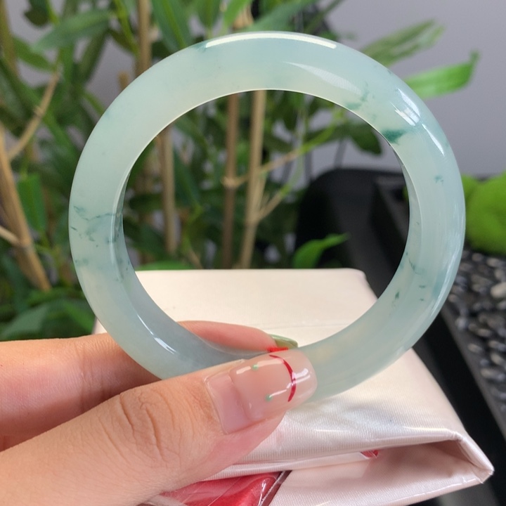 未镶嵌手镯翡翠正圈12（定金链接）