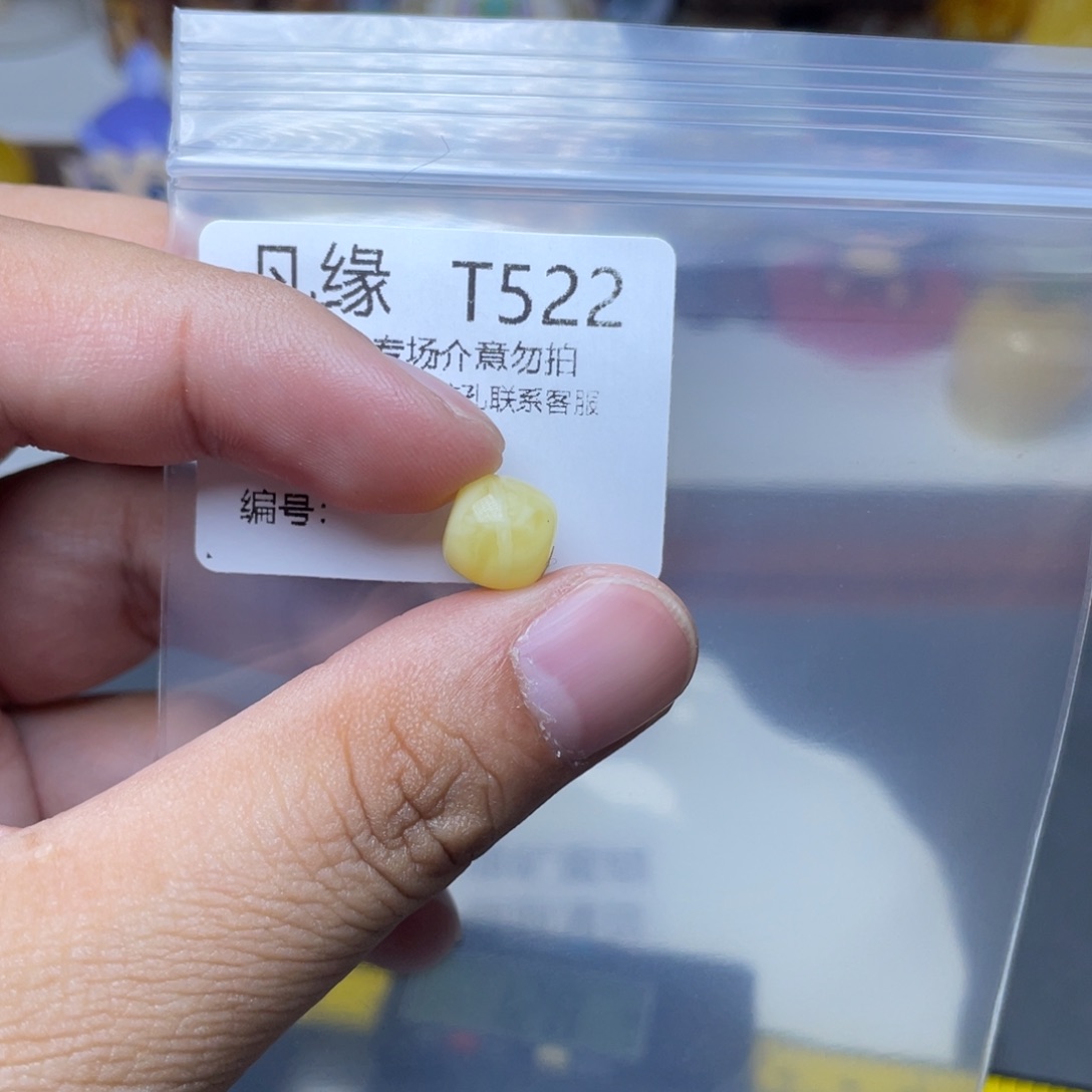 琥珀未镶嵌珠宝奇石