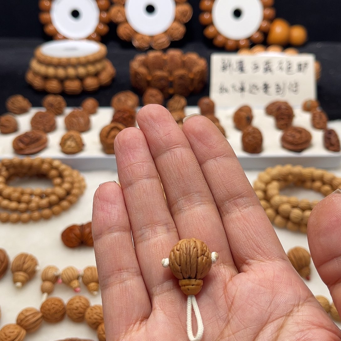 华***2核桃手串/手链桃核手工制作工艺