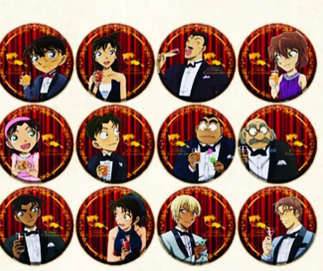 【小夏】名侦探柯南音乐会/香槟六分之一转盘盲盒（默认代拆）