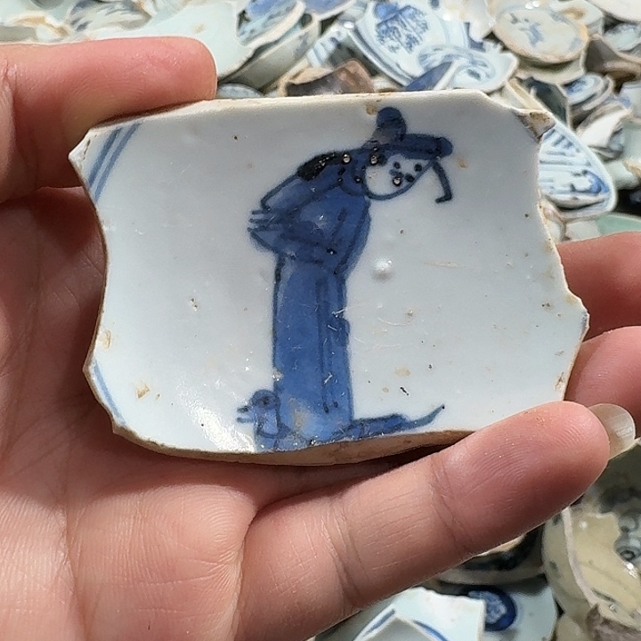 松***春瓷片瓷片标本，顺丰包邮