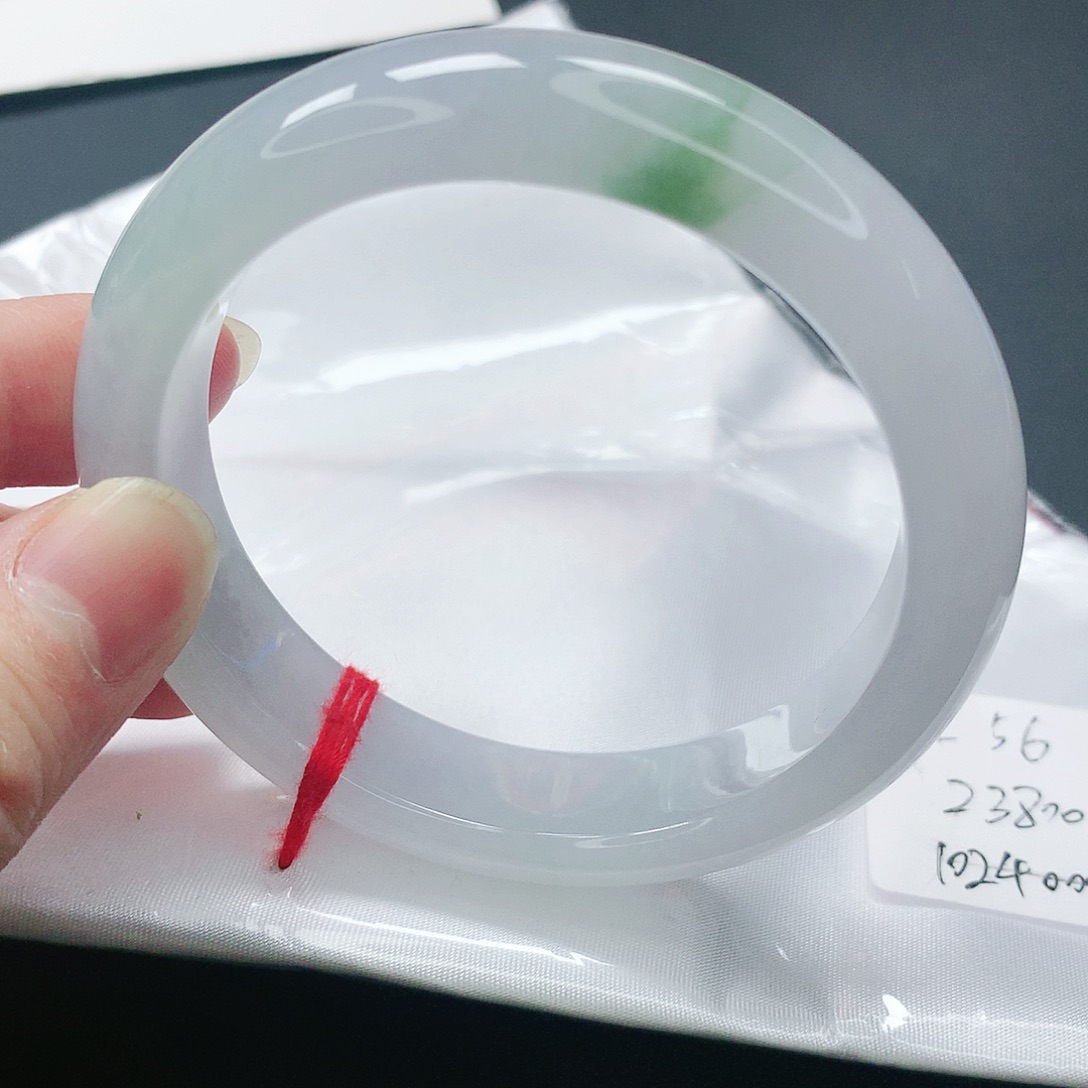 翡翠手镯未镶嵌缅甸天然A货翡翠