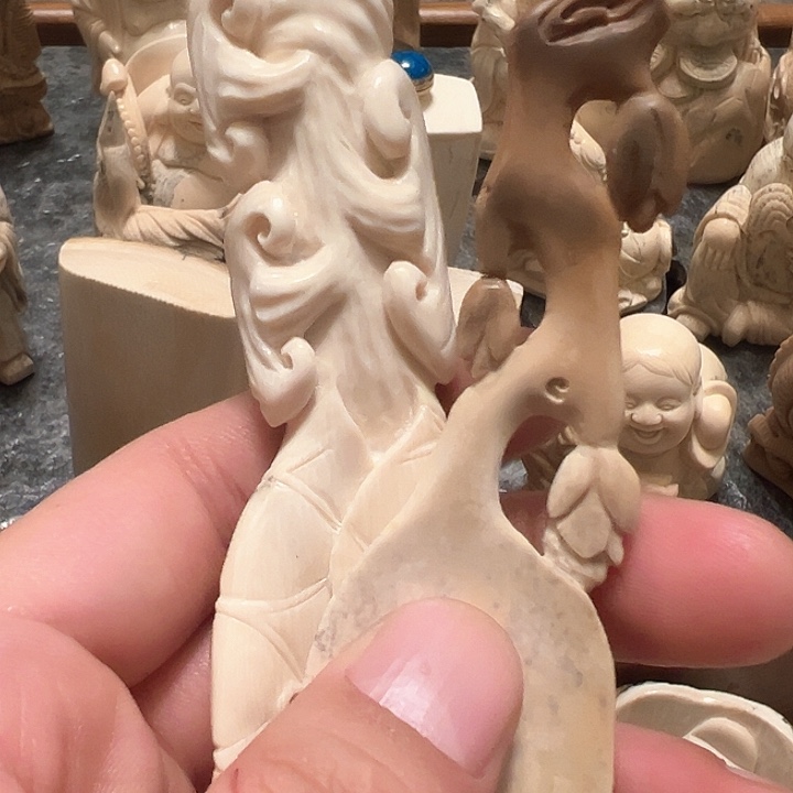 天然猛犸象牙瑕疵品