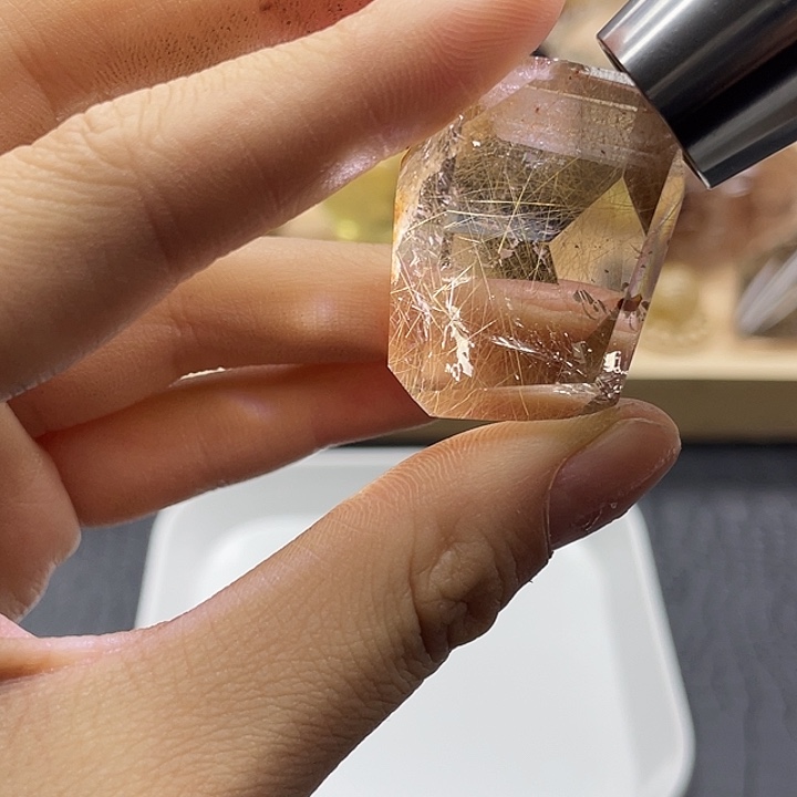 珠宝半成品未镶嵌紫晶154水晶石