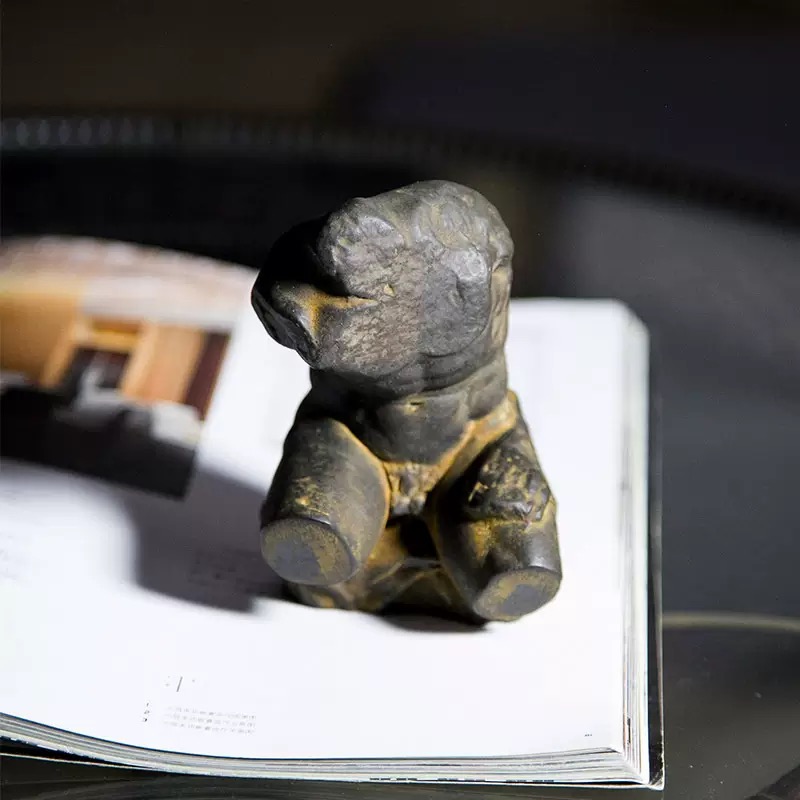 简约残躯欧式艺术办公室酒柜玄关桌面人物造型摆件小众高级感