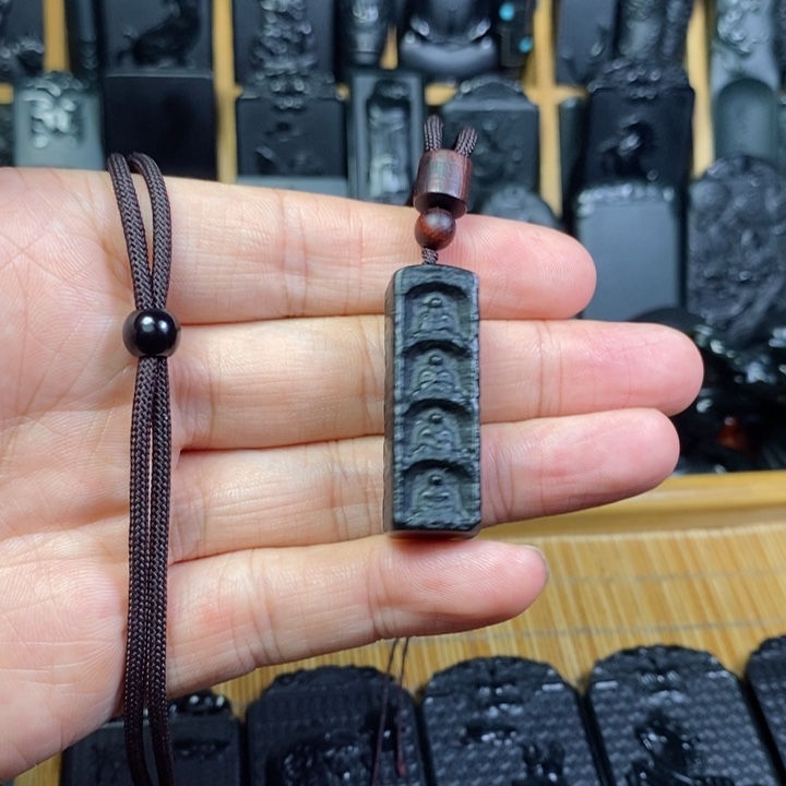 和田玉（青玉）未镶嵌颈饰