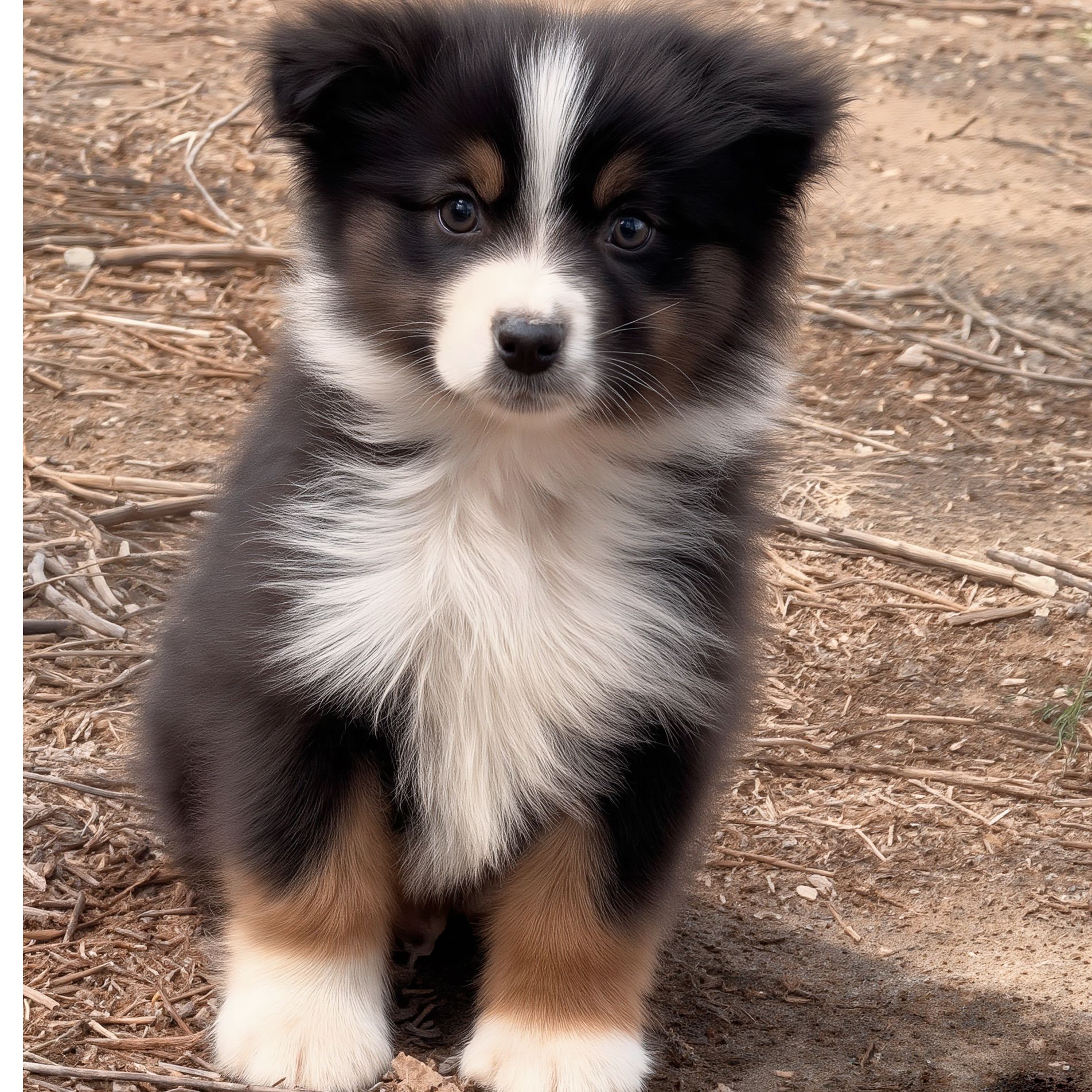 【纯自然犬舍】超小迷你小体澳洲牧羊犬幼犬伯恩山色红叶儿子梅西