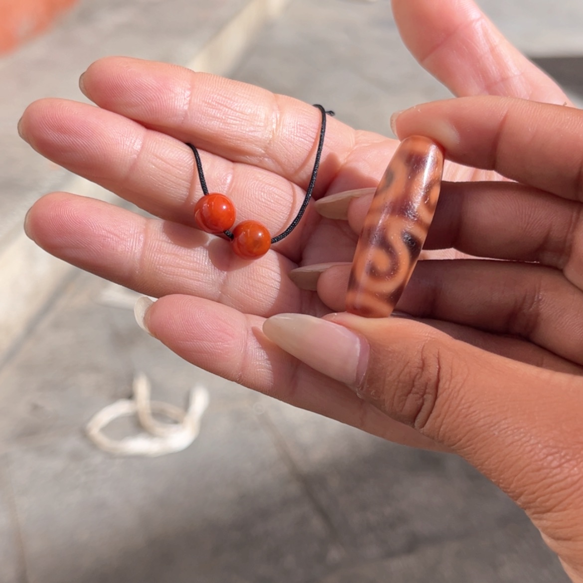 【闪购商品】玛瑙/玉髓珠子未镶嵌星***5