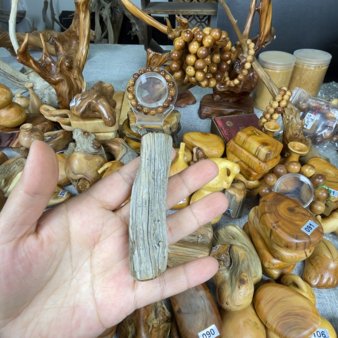 已***置柏木太行崖柏陈化随形棍有裂介意慎拍