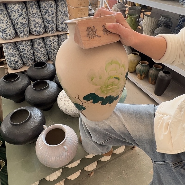 陶景德镇陶瓷好花瓶瑕疵专场