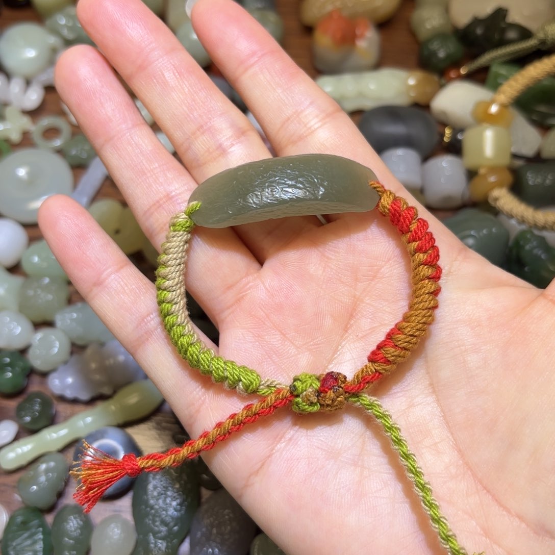 和田玉珠宝半成品未镶嵌