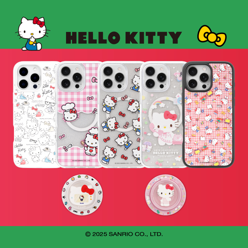 【花饱饱专属】可爱kitty联名苹果手机壳适用iPhone15/16promax
