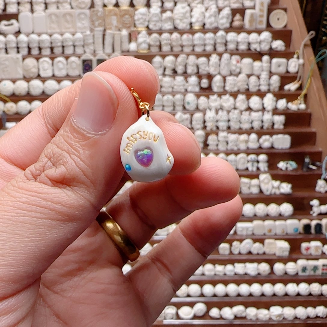 胖***儿猛犸象牙其他小石头提溜