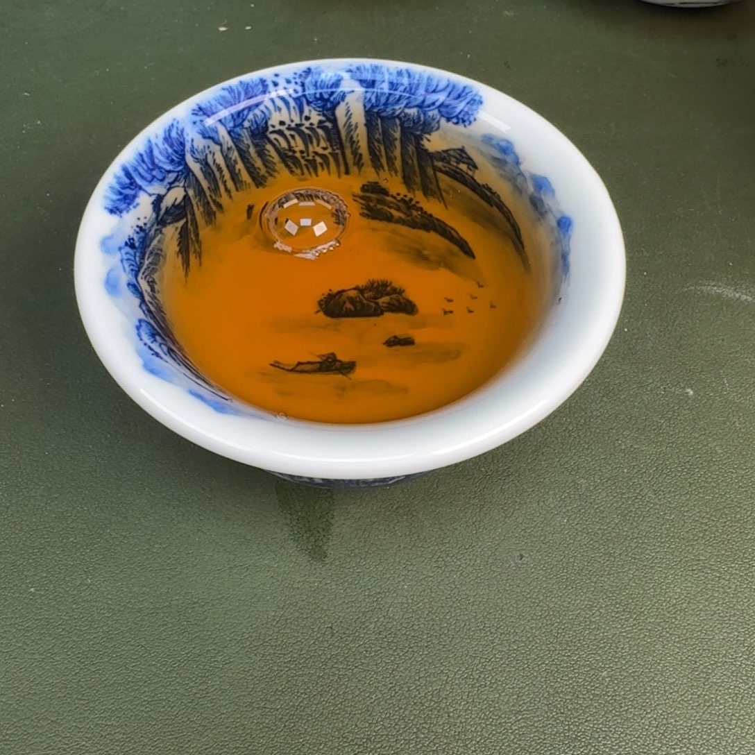 陶景德镇纯手绘茶具圆圆260