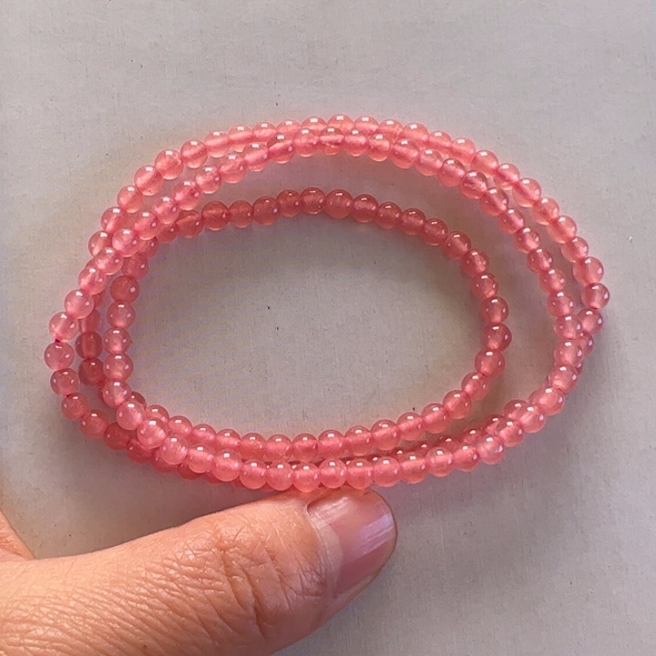 菱锰矿（红纹石）多圈未镶嵌