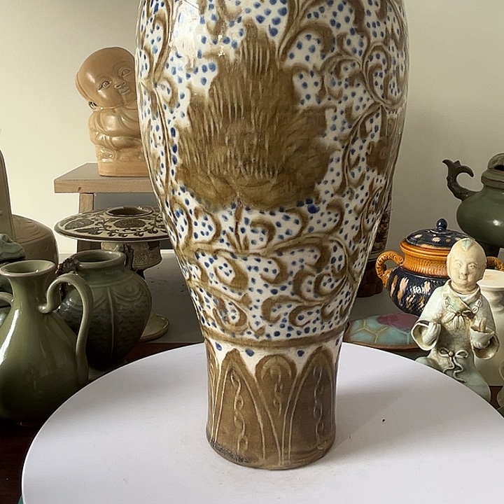 栗***生瓷片瓷片摆件11111111