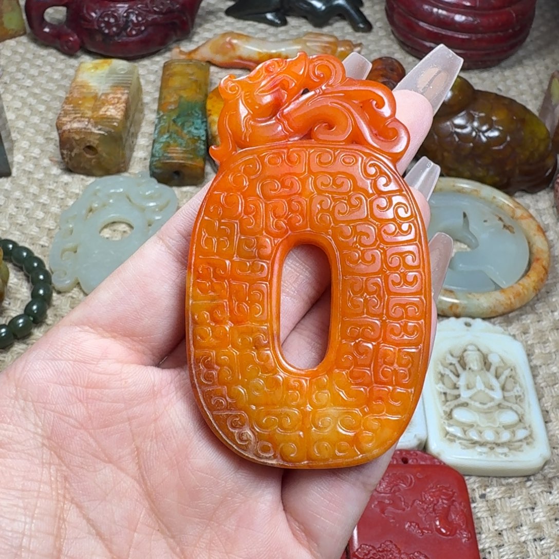 吊坠白玉菩提挂件