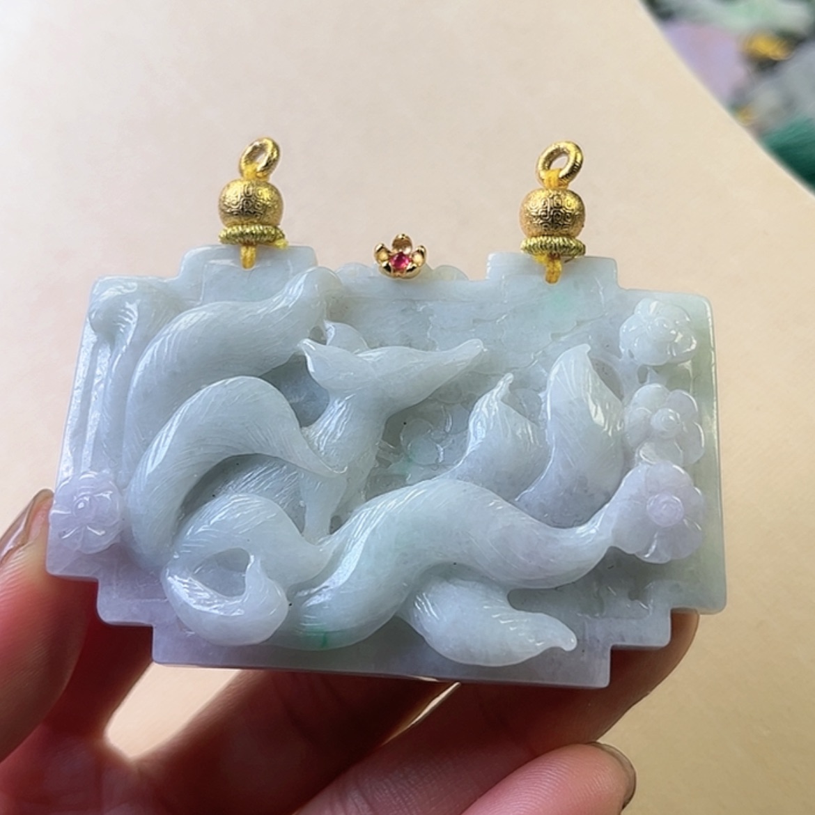 【闪购商品】翡翠颈饰未镶嵌挂件