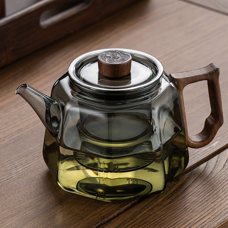 茶壶泡茶家用耐高温玻璃泡茶壶茶水分离办公室2025新款煮茶壶茶具