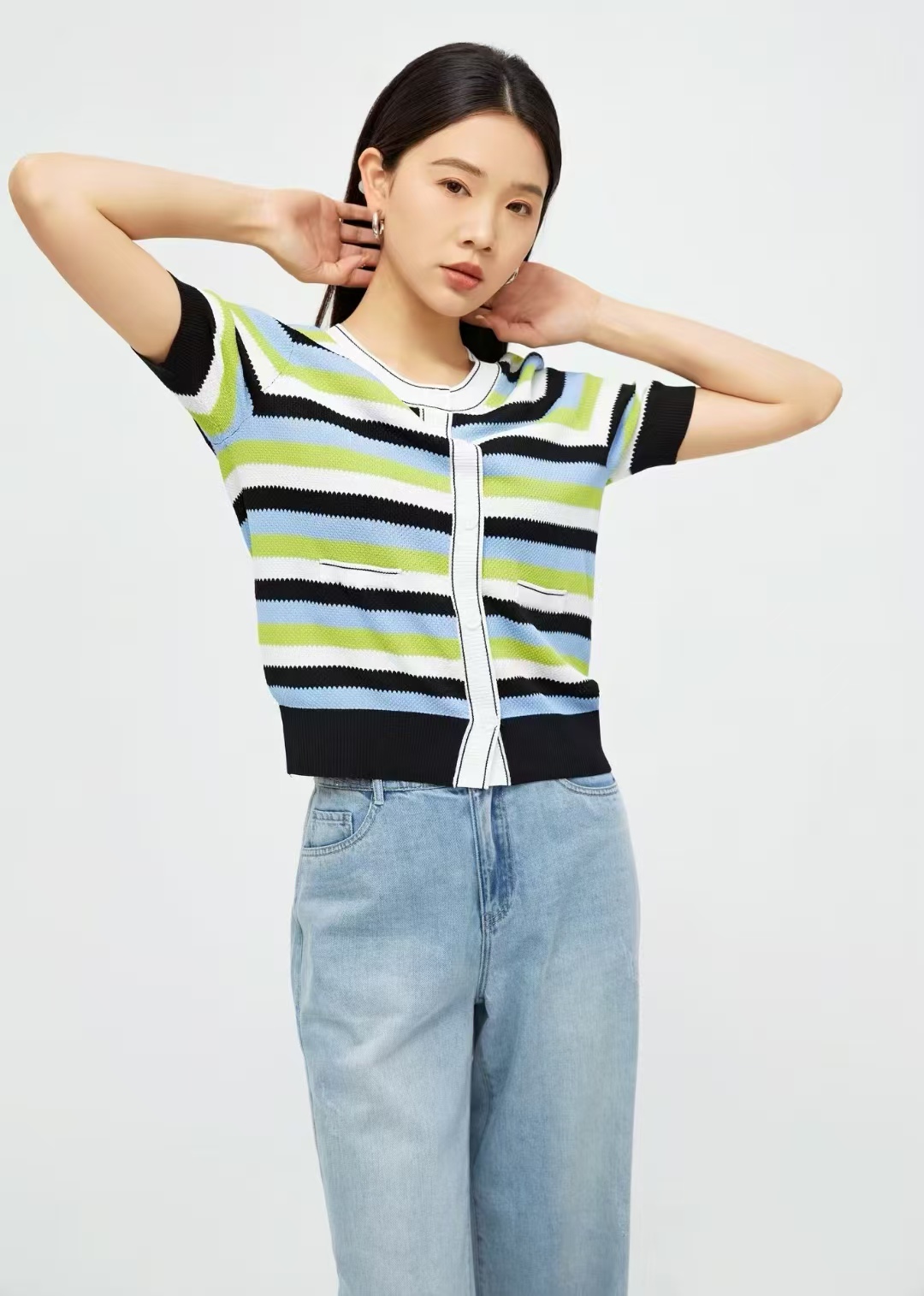 扣号链接（下单备注编码）上衣休闲时尚宽松