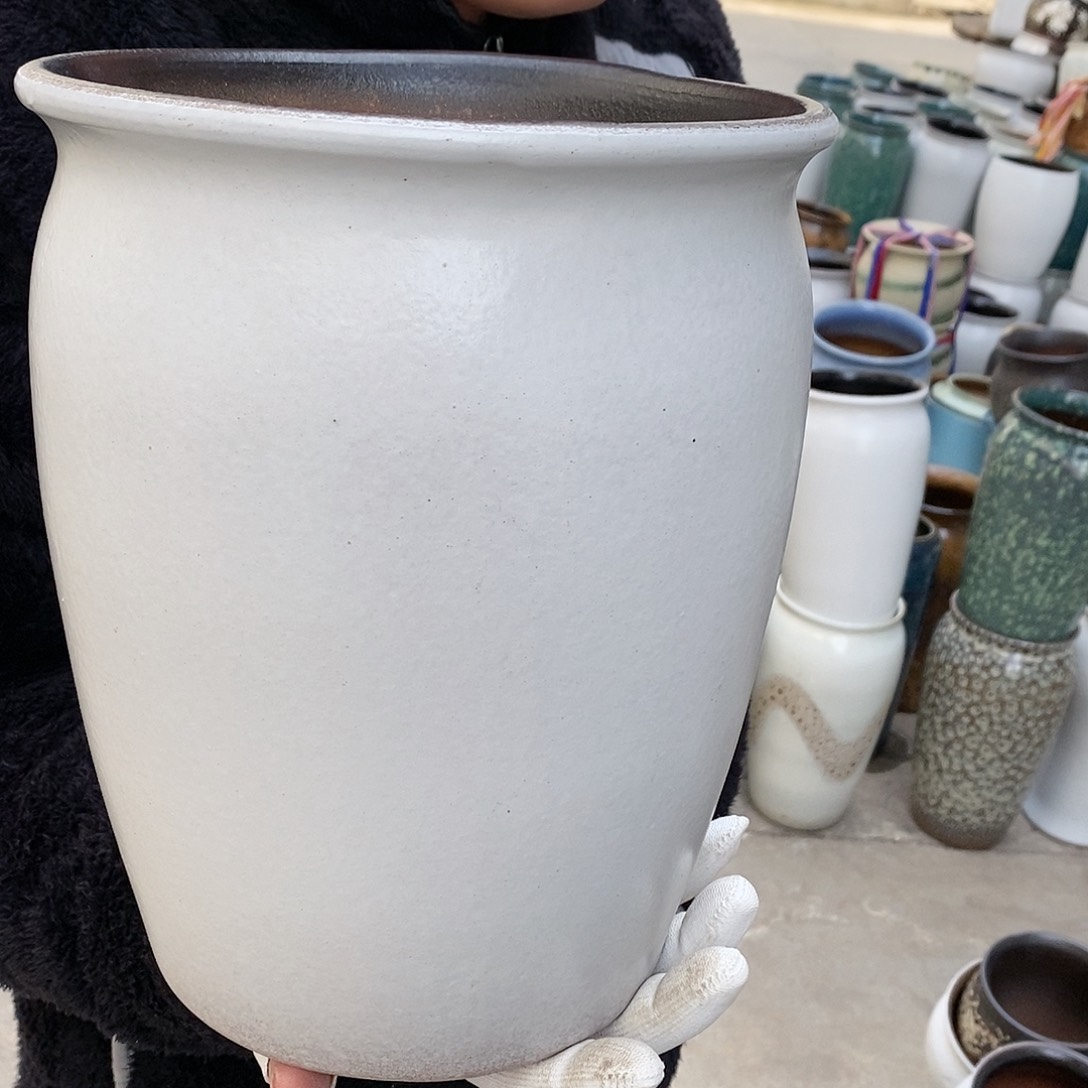 紫砂花盆正品口20高25