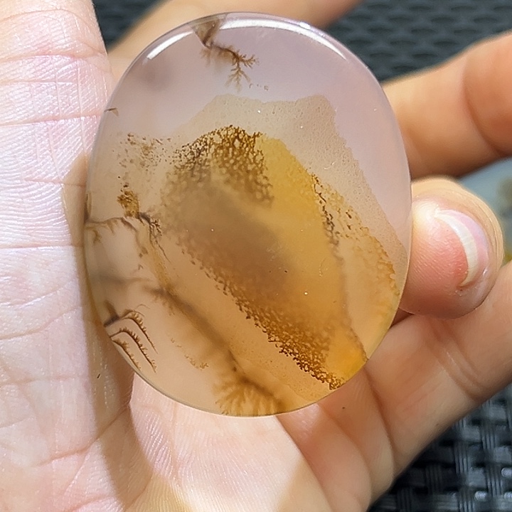 未镶嵌玛瑙/玉髓珠宝半成品