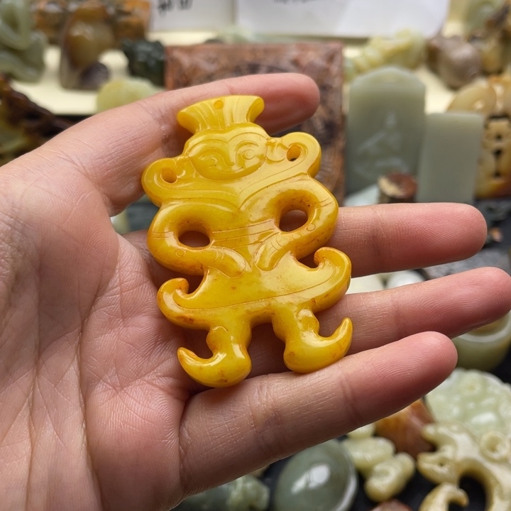 和田玉颈饰未镶嵌158